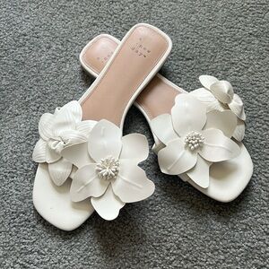 Women’s Alyssa Floral Slide Sandals - A New Day